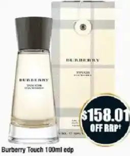 Chemist Warehouse Burberry Touch edp offer
