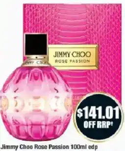 Chemist Warehouse Jimmy Choo Rose Passion edp offer