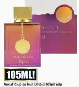 Chemist Warehouse Armaf Club de Nuit Untold edp offer