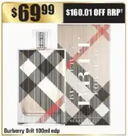 Chemist Warehouse Burberry Brit edp offer