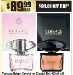 Chemist Warehouse Versace Bright Crystal or Crystal Noir edt offer