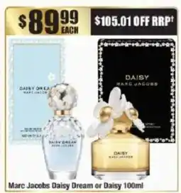 Chemist Warehouse Marc Jacobs Daisy Dream or Daisy offer