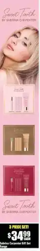 Chemist Warehouse Sabrina Carpenter Gift Set Range offer