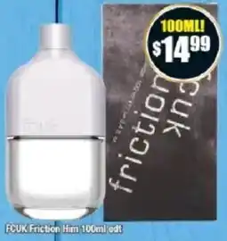 Chemist Warehouse FCUK Friction Him edt offer