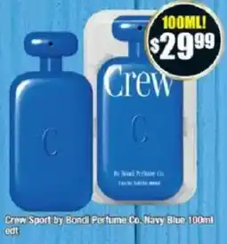 Chemist Warehouse Crew Sport by Bondi Perfume Co. Navy Blue offer
