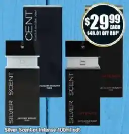 Chemist Warehouse Silver Scent or Intense edt offer
