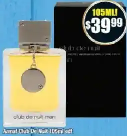 Chemist Warehouse Armaf Club De Nuit edt offer