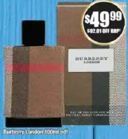 Chemist Warehouse Burberry London edt offer