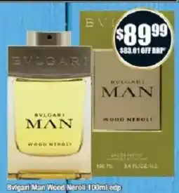 Chemist Warehouse Bvlgari Man Wood Neroli edp offer