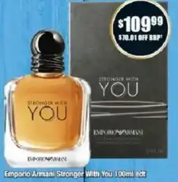 Chemist Warehouse Emporio Armani Stronger With You edt offer