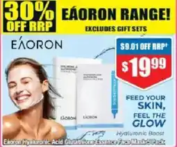 Chemist Warehouse Eaoron Hyaluronic Acid Glutathione Essence Face Mask offer