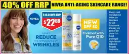 Chemist Warehouse Nivea 010 SPF 50 Day Fluid offer