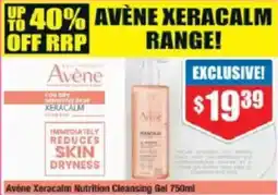 Chemist Warehouse Avène Xeracalm Nutrition Cleansing Gel offer