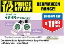 Chemist Warehouse DermaVeen Extra Hydration Gentle Soap-Free Wash or Moisturising Lotion offer