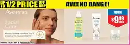 Chemist Warehouse Aveeno Face Calm & Restore Range offer