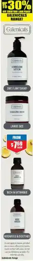 Chemist Warehouse Galenicals Range offer