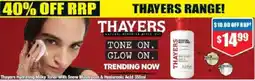 Chemist Warehouse Thayers Hydrating Milky Toner With Snow Mushroom & Hyaluronic Acid offer