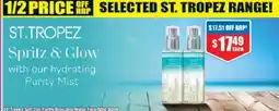 Chemist Warehouse St. Tropez Self Tan Purity Bronzing Water Face Mist offer