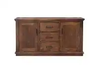 LivingStyles Artemis Pine Timber 2 Door 3 Drawer Buffet Table, 160cm offer