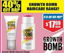 Chemist Warehouse Growth Bomb Haircare Range offer