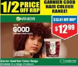 Chemist Warehouse Garnier Good Hair Colour Range offer