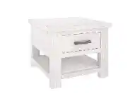 LivingStyles Viborg Mountain Ash Timber Side Table offer