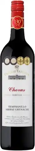 Dan Murphy's Chateau Tanunda Chorus Tempranillo Shiraz Grenache offer