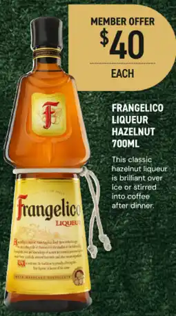 Dan Murphy's Frangelico liqueur hazelnut offer