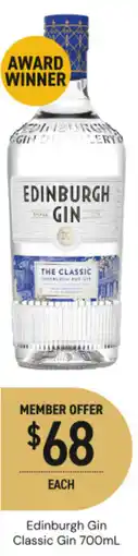 Dan Murphy's Edinburgh gin classic gin offer
