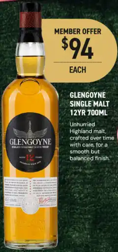 Dan Murphy's Glengoyne single malt 12yr offer