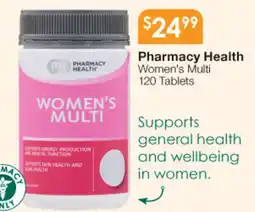 Soul Pattinson Chemist Pharmacy Health Womens Multi offer