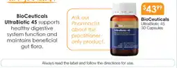 Soul Pattinson Chemist BioCeuticals UltraBiotic 45 offer
