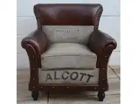 LivingStyles Alcott Large Vintage Arm Chair offer