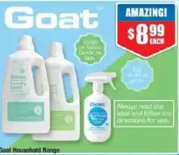 Chemist Warehouse Goat Household Range offer