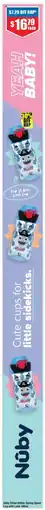Chemist Warehouse Nuby Tritan Glitter Spring Spout Cup with Lock offer