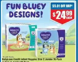 Chemist Warehouse BabyLove Cosifit Infant Nappies offer