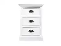 LivingStyles Halifax Solid Mahogany Timber 3 Drawer Storage Unit offer