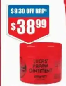 Chemist Warehouse Lucas' Papaw Ointment offer