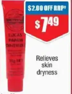 Chemist Warehouse Lucas' Papaw Tub offer