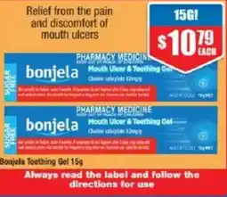 Chemist Warehouse Bonjela Teething Gel offer