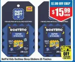 Chemist Warehouse NatPat Kids Bedtime Sleep Stickers offer