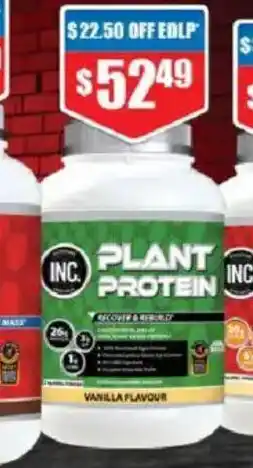 Chemist Warehouse Inc plant protein offer
