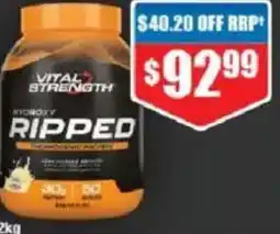 Chemist Warehouse Vital Strength Hydroxy Protein Powder Vanilla offer