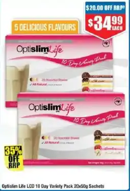 Chemist Warehouse Optislim Life LCD 10 Day offer