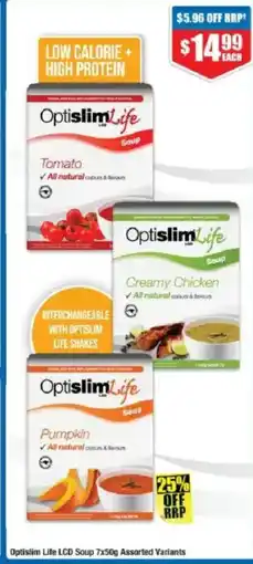 Chemist Warehouse Optislim Life LCD Soup offer