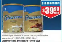 Chemist Warehouse Glucerna Vanilla or Chocolate Flavour offer
