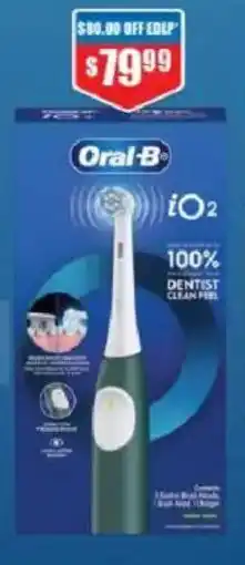 Chemist Warehouse Oral-B fluoride toothpaste Oral-B Power Toothbrush 10 2 Series Electric Forest Green offer