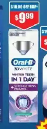 Chemist Warehouse Oral-B Toothpaste 3D White Intensive Whitening Freshness Blast offer