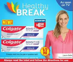Chemist Warehouse Colgate Toothpaste Sensitive Pro-Relief Active Repair + Gum Care offer