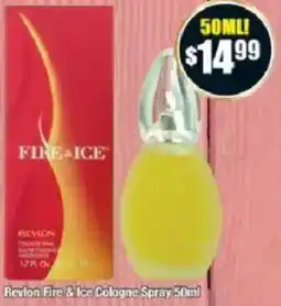 Chemist Warehouse Revlon Fire & Ice Cologne Spray offer